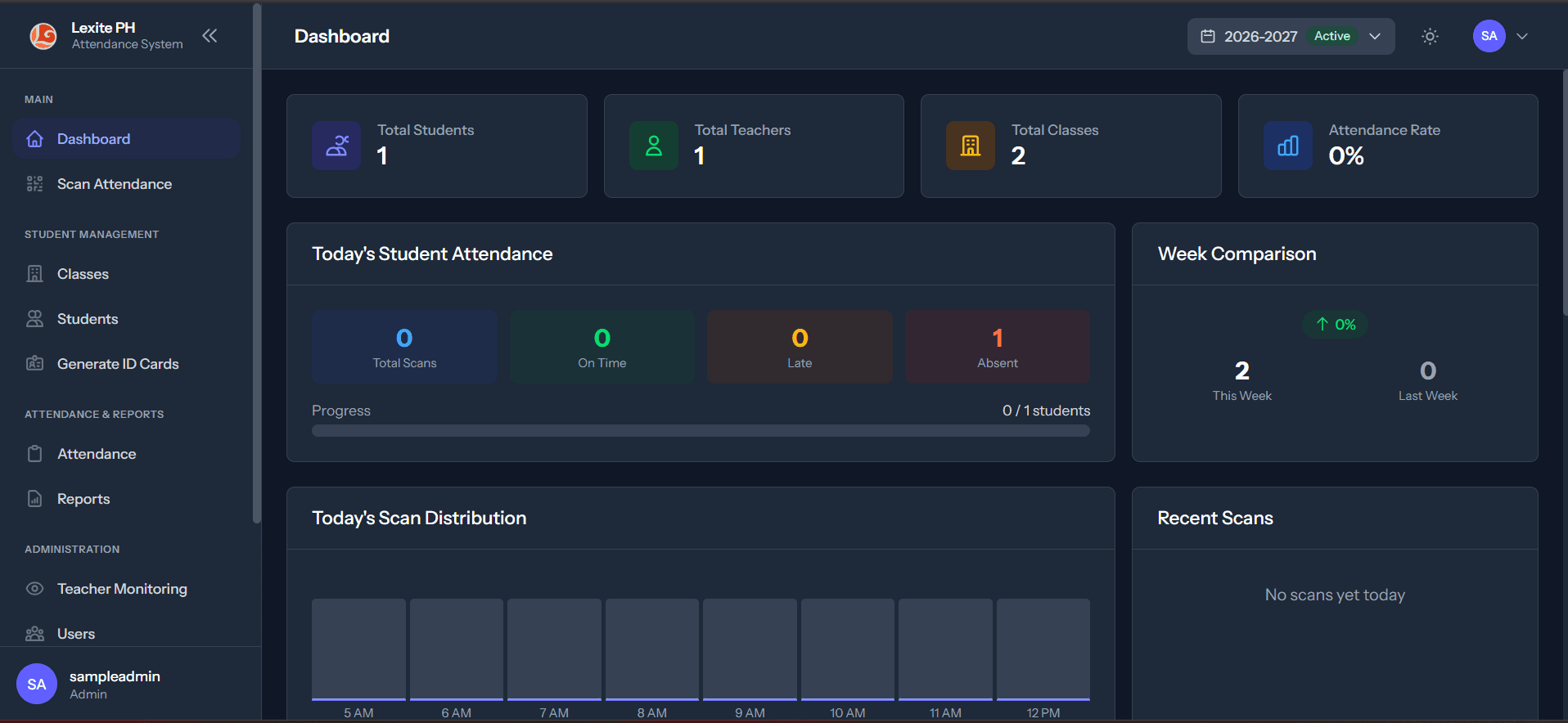 QR Attendance System