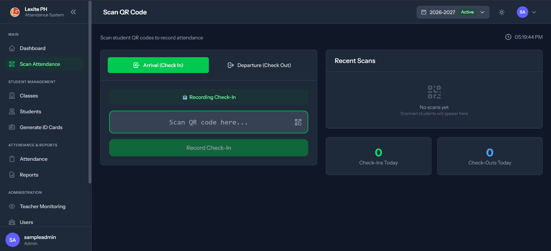 QR Attendance System - Image 2