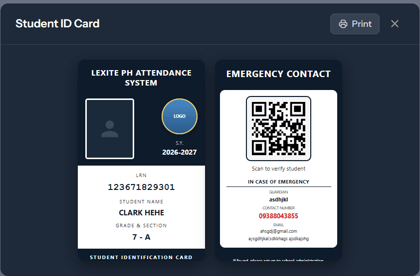 QR Attendance System - Image 4